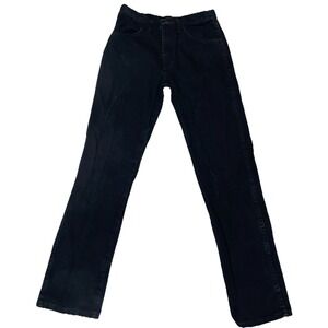 Vintage Black Rustlers Jeans 29x32 Western Rodeo Working Wear